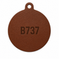 Born in the sky. Flying forever. | Boeing 737 Leather Keychain