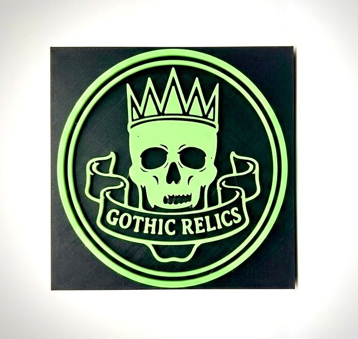 Gothic Relics Coaster Set – Classic Horror Movie Collection (Set of 4)