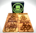 Gothic Relics Coaster Set – Classic Horror Movie Collection (Set of 4)