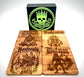 Gothic Relics Coaster Set – Classic Horror Movie Collection (Set of 4)