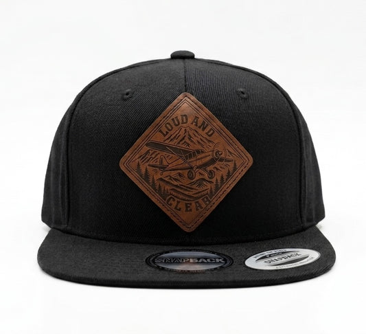 Loud and Clear Hat – Aviation Snapback Cap
