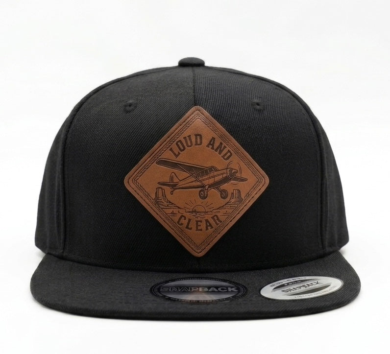 Loud and Clear Hat – Aviation Snapback Cap