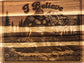 I Believe Bigfoot Acacia Cutting Board – Dutch Bros Inspired Engraved Serving Board